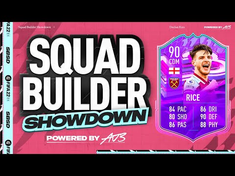 Fifa 22 Squad Builder Showdown!!! FUT BIRTHDAY DECLAN RICE!!!