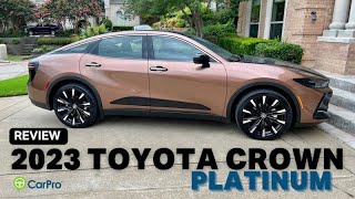2023 Toyota Crown Platinum Review and Test Drive