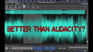 Sound editor better than Audacity | Wavepad