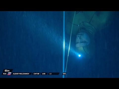 Tief, tiefer, noch tiefer: 3. Weltrekord für Apnoe-Taucher Alexei Moltschanow in 8 Tagen