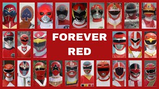 Forever Red but it's 25 Super Sentai Rangers