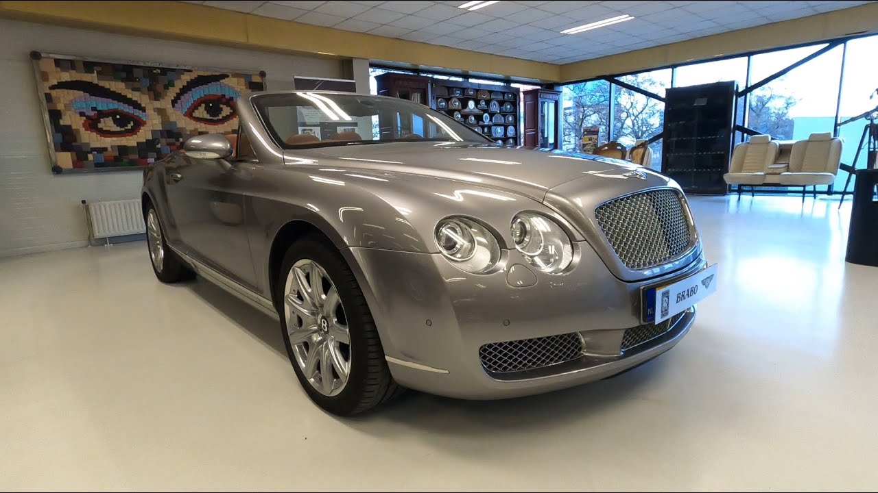 Bentley Continental GTC 2007 Silver Tempest