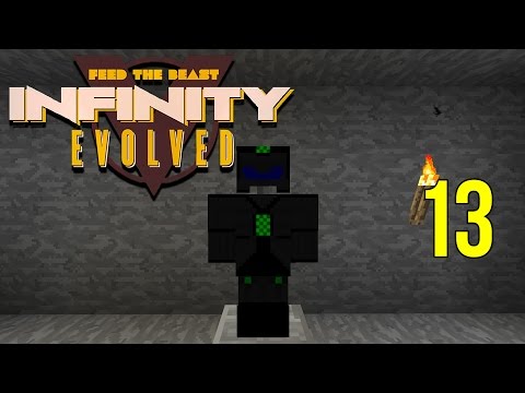 Minecraft FTB Infinity Evolved Ep: 13 - Building The Nano Suit! [1080p60fps]