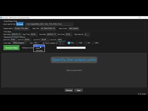 Create Hourly Era5 Surface Maps And Animations From Netcdf Data Without Coding
