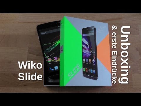 Wiko Slide Unboxing und erste Eindrücke - www.technoviel.de