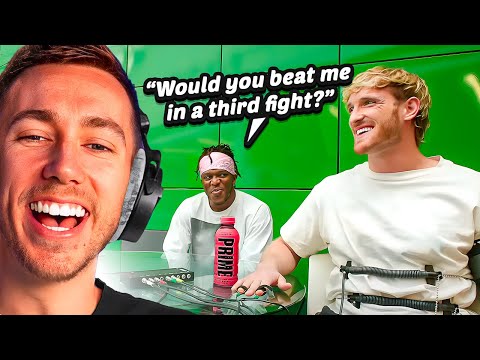 Miniminter Reacts To KSI & Logan Paul Lie Detector Test..