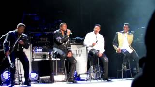 The Jacksons Time Waits for No One live at Manchester Apollo 27th February 2013 Unity Tour