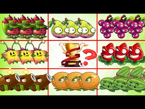 8 Super Fruits Plants Battlez! Who Is The Best? PvZ 2 Battlez - Plants vs Zombies 2 - Funny PvZ2