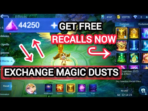 MLBB GET FREE RECALL EFFECTS ‼️WITHOUT USING DIAMONDS