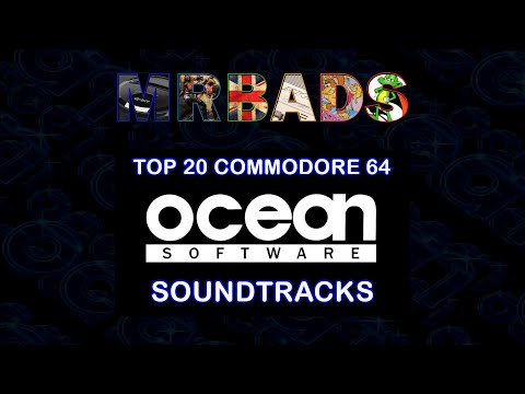 Top 20 Commodore 64 SID Chip Game (Title) Music | Ocean Software
