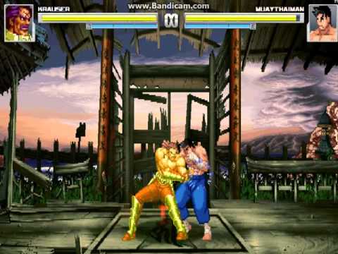 My mugen stage 1.1. Ruined dojo on the beach