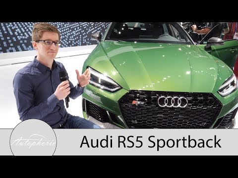 Weltpremiere: Audi RS5 Sportback - Only in America? (NYIAS 2018) - Autophorie