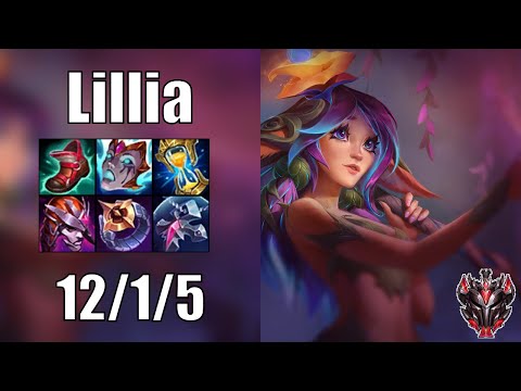 Lillia vs Trundle JUNGLE - Patch 12.16 euw1 GRANDMASTER