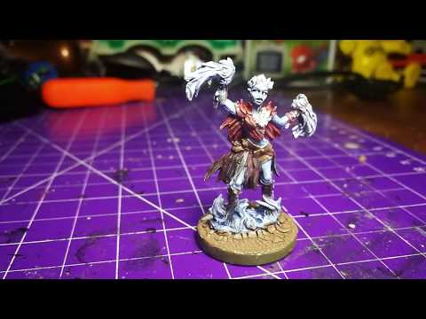 Gloomhaven Mini's, Painting the Spellweaver