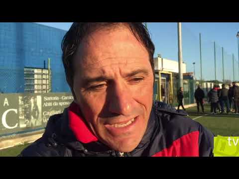 Sebastiano Pinna Allenatore Ferrini 16-02-2020 - Diario Sportivo