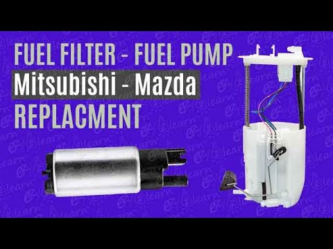 How to Replace Fuel Pump | Fuel Filter Replacement on Mitsubishi Outlander ASX Lancer EVO Mazda car