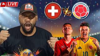 REACT AO VIVO SUIÇA 0(4)X(3)0 COLÔMBIA l COPA do MUNDO 2026 l OITAVAS de FINAL