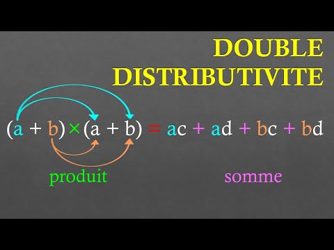 4e Développer en utilisant la double distributivité