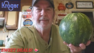 Kroger Haul! 🛒 Sweet Deals! 🍉 Save Money! 💰 Beat Inflation! 🤑 