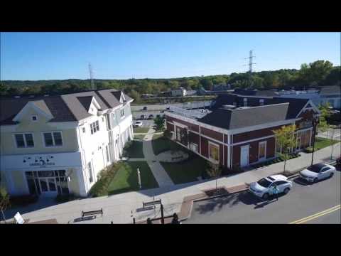 Wayland Town Center fly-by