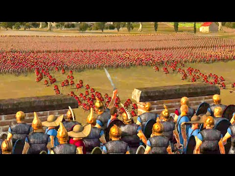 18K ROMANS CASTLE SIEGE - Total War ROME 2