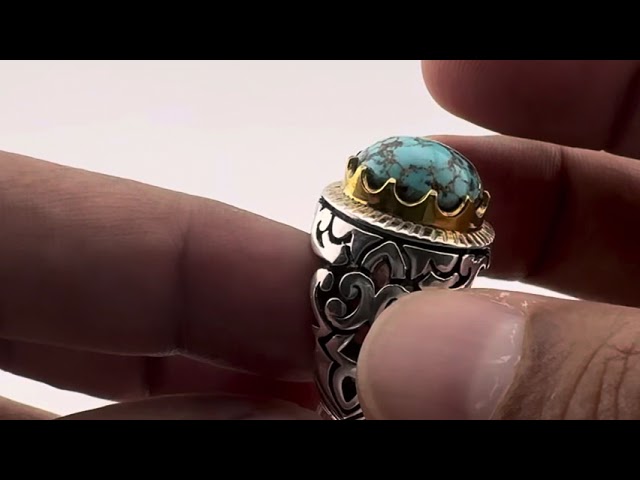 خاتم فيروز نيشابوري فاخر