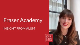 Fraser Academy, Alumnus Video Review from Claudia Williams
