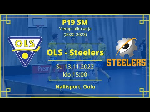P19 SM: ylempi alkusarja: OLS - Steelers, 13.11.2022, klo 15