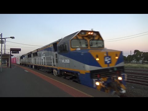 CFCLA VL353 "Comic Court", VL356 "Gatum Gatum" 9173 Ultima Hay Passing North Shore Station