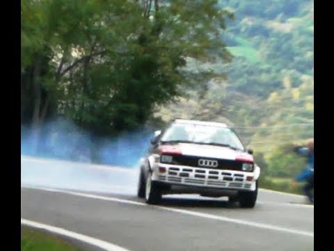 Christof KLAUSNER - Audi Quattro - Rally Legend 2013 - Crazy man, Crazy SHOW !