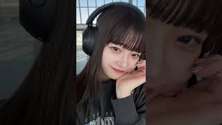 黒髪とヘッドフォンの相性❤️ #横顔美人 #美女 #美人#可愛いcute #shorts#short