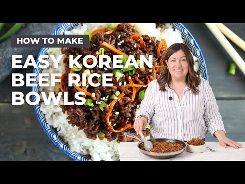 Your New Go-To Dinner – Korean Beef Rice Bowl Recipe
