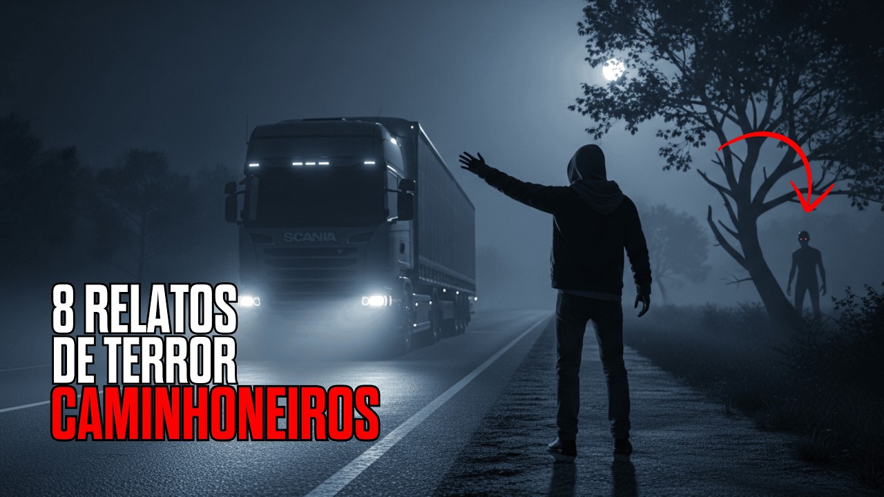 8 RELATOS PERTURBADORES DE CAMINHONEIROS | HISTÓRIAS REAIS DE TERROR