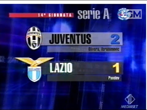 Juventus - Lazio 2-1 (05.12.2004) 14a Andata Serie A.
