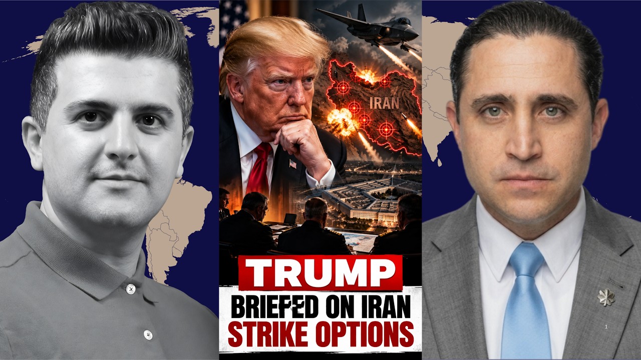 BREAKING: TRUMP BRIEFED ON IRAN STRIKE OPTIONS AS PENTAGON SHAKE-UP BEGINS - w/ Anthony Aguilar