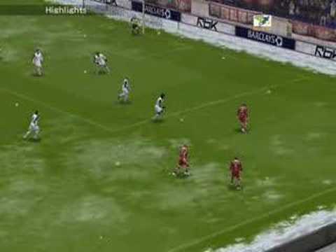 Podolski's header - Bolton x Bayern Munchen - D1 League