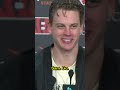 Joe Burrow: "RUN FASTER SAM!!"? #shorts #nfl