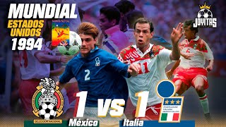 El RIFLAZO de Marcelino Bernal | Narración Perro Bermúdez | México vs Italia | Mundial USA 1994