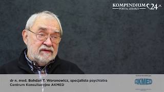 Co może dziać się z psychiką osób pijących dużo alkoholu - wyjaśnia dr med. B. Woronowicz