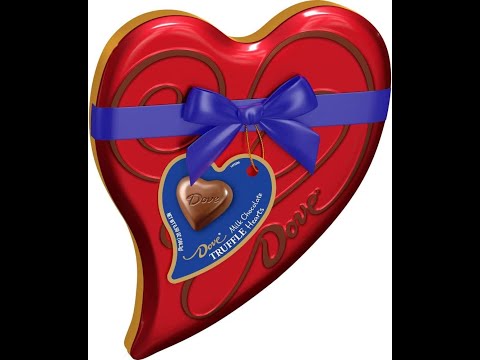 Perfect Gift for Valentine's day 2023:DOVE Valentine's Milk Chocolate Truffles Candy Heart Gift Box