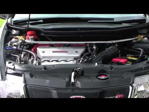 Civic Type R FN2 J's Racing Front Strut and C Pillar Bar Installation