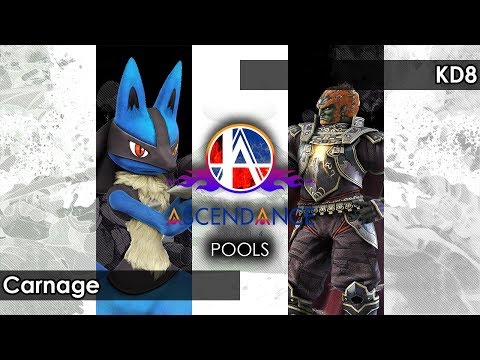 Smash 4: OPB | Carnage (Lucario) V 937 | KD8 (Ganondorf) - Ascendance 44 Tournament SSB4
