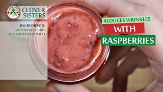 Reduces Wrinkles with raspberries