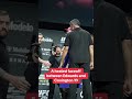 Leon and Colby were kept apart ? #UFC296