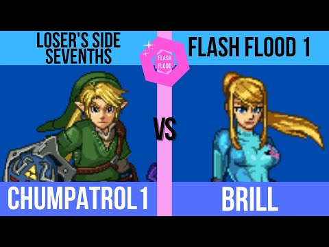 Flash Flood 1: 4HB|Chumpatrol1 (Link) vs. 4HB|Brill (ZSS) - SSF2 Loser's Sevenths