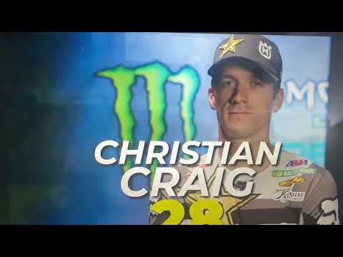 Christian Craig Hard Crash Glendale Supercross