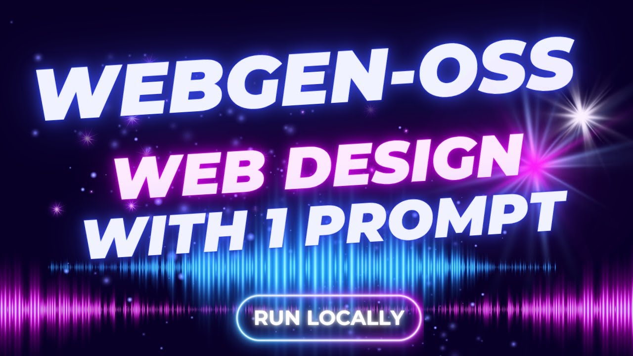 WEBGEN-OSS 20B Web Design Model - Generate Responsive Websites from a Single Prompt