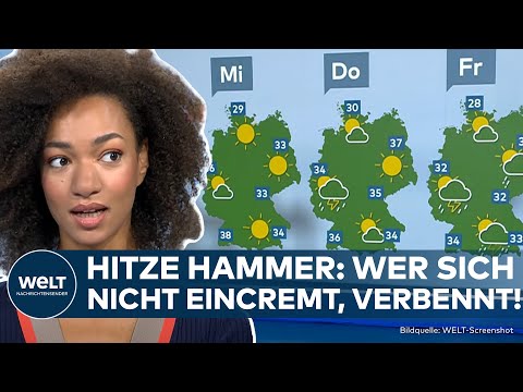 DER SOMMER MACHT EIN COMEBACK: Bis zu 38 Grad und hoher UV-Index! Sommerhitze erreicht Deutschland!