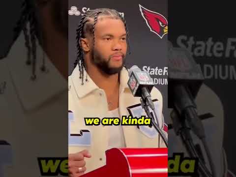 Kyler Murray DID NOT hold back after loss against Chargers😯 #shorts #cardinals