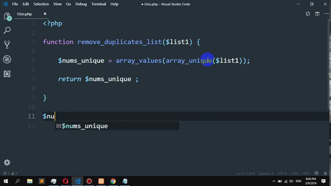 How to sort array and remove duplicate values with PHP